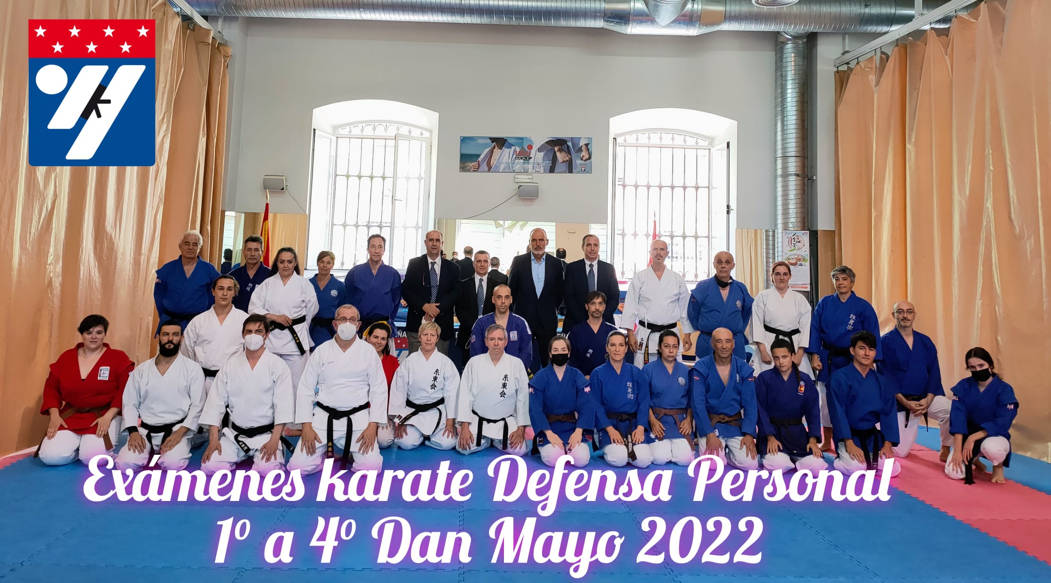 EXÁMENES FEDERATIVOS DE KARATE DEFENSA PERSONAL CLUB DEPORTIVO JM GALAN
